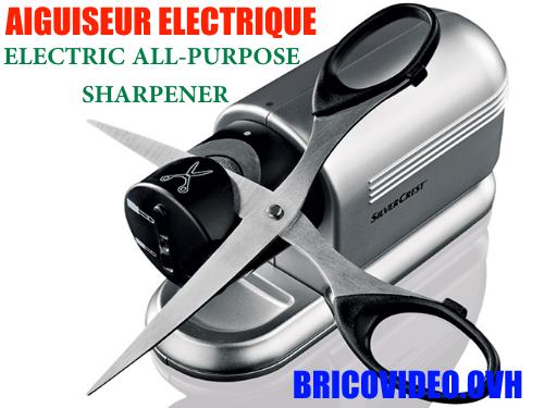 Silvercrest Electric All-Purpose Sharpener lidl accessories test advice customer reviews price instruction manual technical data
