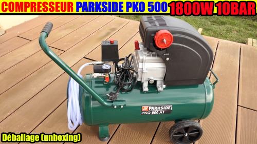 compresseur-parkside-pko-500-lidl-10bar-50l-1800w-test-avis-notice
