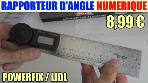Powerfix Digitaler Winkelmesser lidl Zum stufenlosen, exakten Abnehmen und Übertragen von Winkeln von 0° bis 360°.