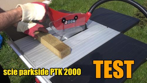Test Parkside table saw ptk 2000 b2 lidl For precise cuts in wood, chipboard, coated furniture panels and plastics accessories test advice customer reviews price instruction manual technical
data