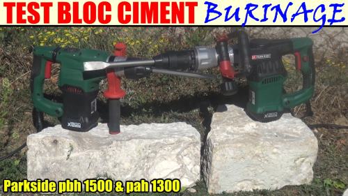 perforateur-parkside-pah-1300-pbh-1500-test-bloc-ciment