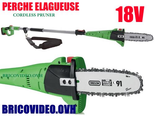 Florabest cordless pruner lidl fahe 18v b2 li-ion for trimming branches in trees accessories test advice customer reviews price instruction manual technical data