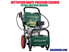 Parkside petrol pressure washer lidl 180 bar 4,1 kw 3600 rpm accessories video manual