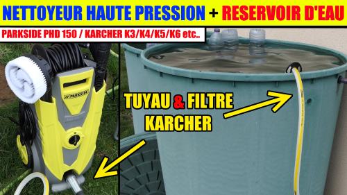 aspirer-eau-reservoir-etang-nettoyeur-haute-pression-parkside-karcher