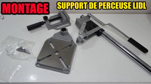 support-de-percage-lidl-powerfix-montage