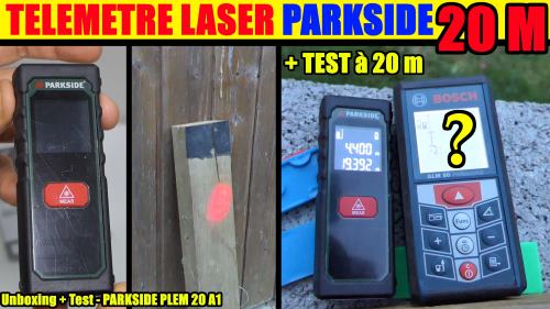 télémètre laser lidl parkside plem 20m test avis notice